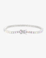 Moissanite Tennis Bracelet 14K Gold (ALL SIZES) - White Gold 3MM