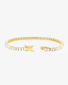 Moissanite Tennis Bracelet 14K Gold (ALL SIZES) - Yellow Gold 3MM