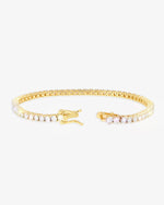 Moissanite Tennis Bracelet 14K Gold (ALL SIZES) - Yellow Gold 3MM