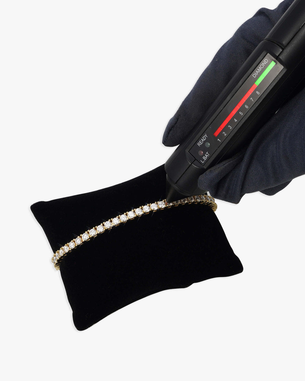 Moissanite Tennis Bracelet 14K Gold (ALL SIZES) - Yellow Gold 3MM