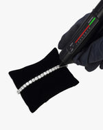 Moissanite Tennis Bracelet 14K Gold (ALL SIZES) - White Gold 4MM