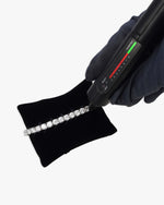 Moissanite Tennis Bracelet 14K Gold (ALL SIZES) - White Gold 5MM