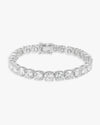 Moissanite Tennis Bracelet 14K Gold (ALL SIZES) - White Gold 6MM