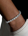 Moissanite Tennis Bracelet 14K Gold (ALL SIZES) - White Gold 6MM