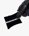 Moissanite Tennis Bracelet 14K Gold (ALL SIZES) - White Gold 6MM