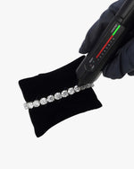 Moissanite Tennis Bracelet 14K Gold (ALL SIZES) - White Gold 6MM
