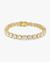 Moissanite Tennis Bracelet 14K Gold (ALL SIZES) - Yellow Gold 6MM