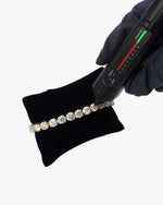 Moissanite Tennis Bracelet 14K Gold (ALL SIZES) - Yellow Gold 6MM
