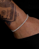 Moissanite Tennis Bracelet 14K Gold (ALL SIZES) - White Gold 2MM