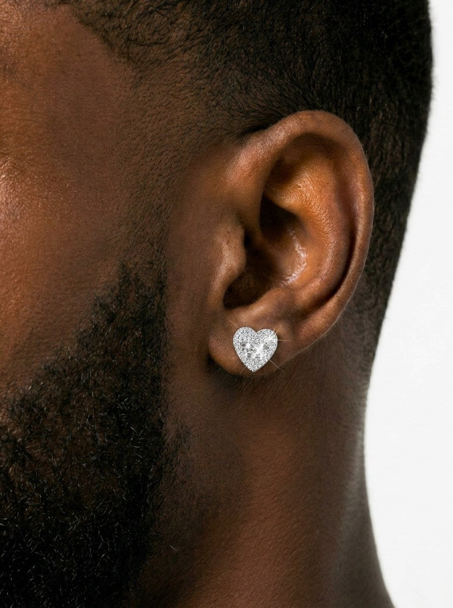 semi marquise moissanite heart earrings 14k gold icecartel main front side newest
