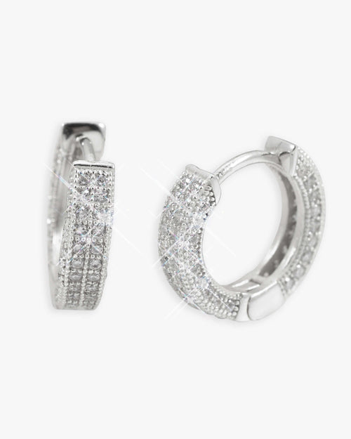 side halo moissanite earrings 14k gold icecartel main