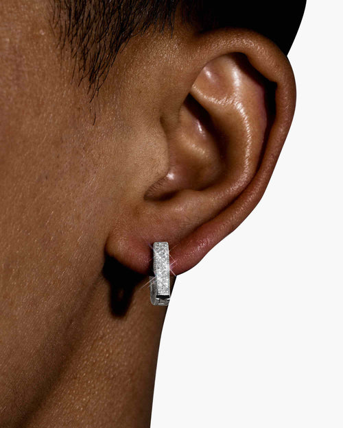 side halo moissanite earrings 14k gold icecartel model