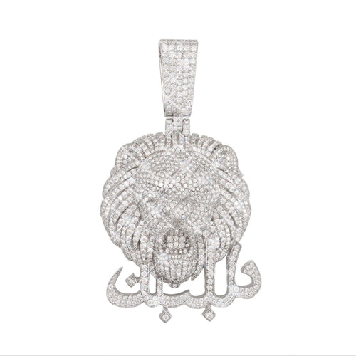 simba custom moissanite pendant 14k gold icecartel main