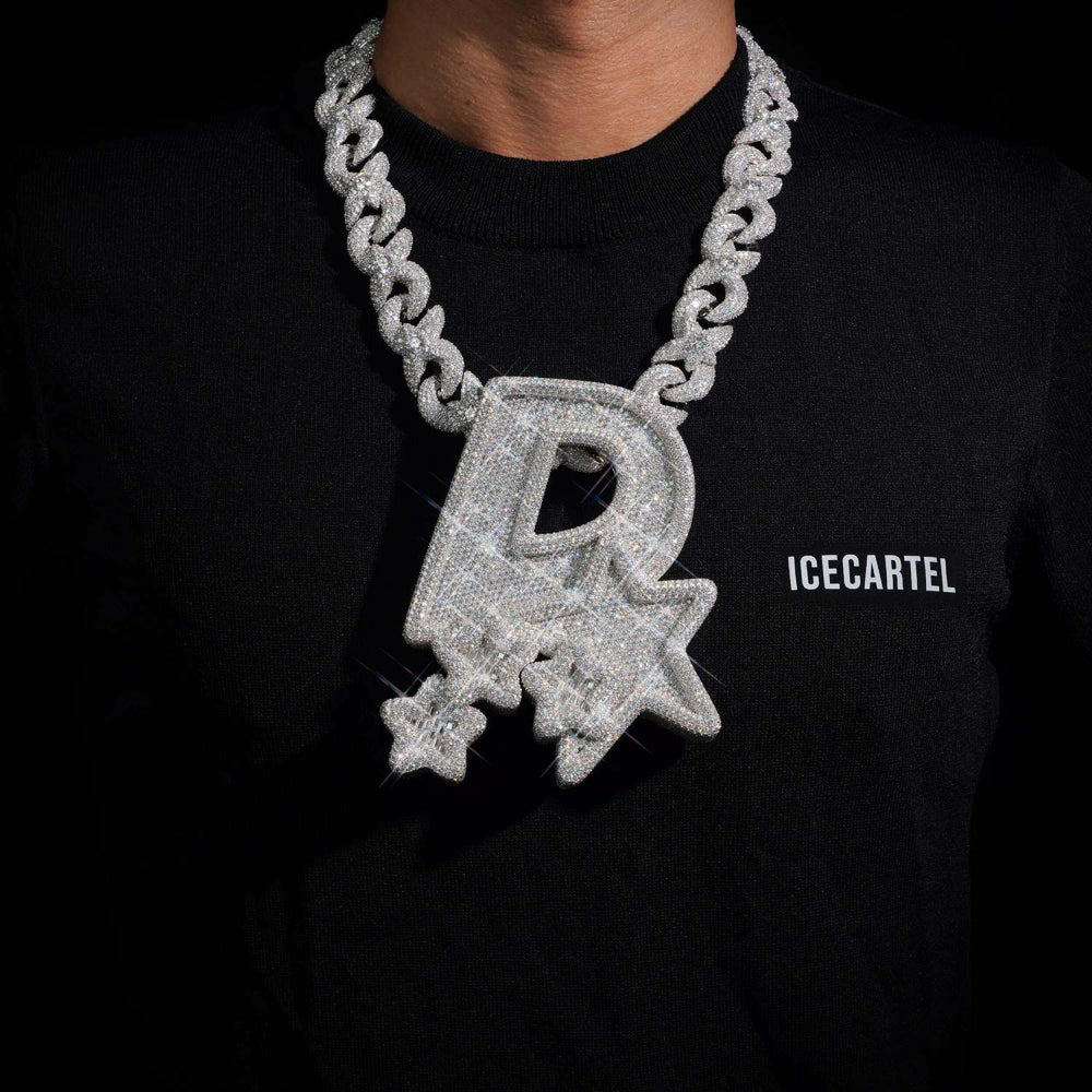 smokepurpp custom diamond pendant 14k gold icecartel model b