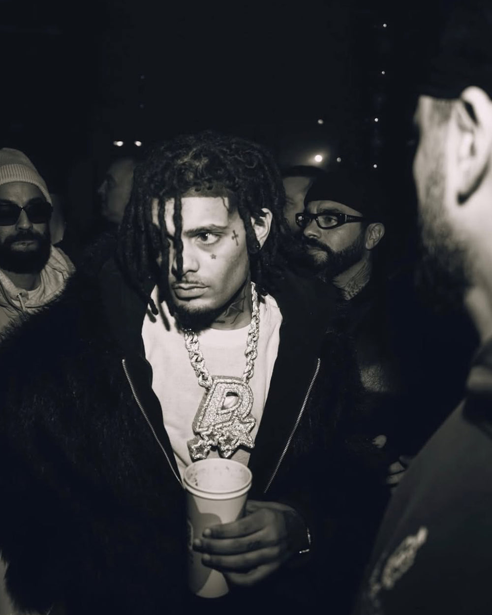 smokepurpp wearing icecartel jewelry