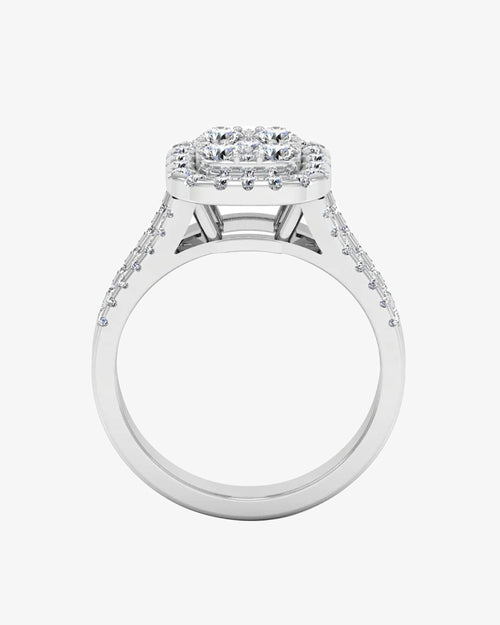 split shank brilliant cut moissanite engagement ring icecartel o