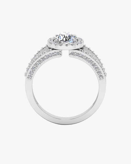 split shank halo moissanite engagement ring icecartel o