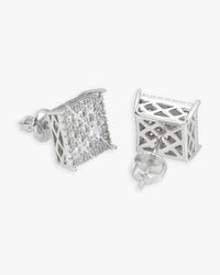 square pointer moissanite earrings 14k gold icecartel white main