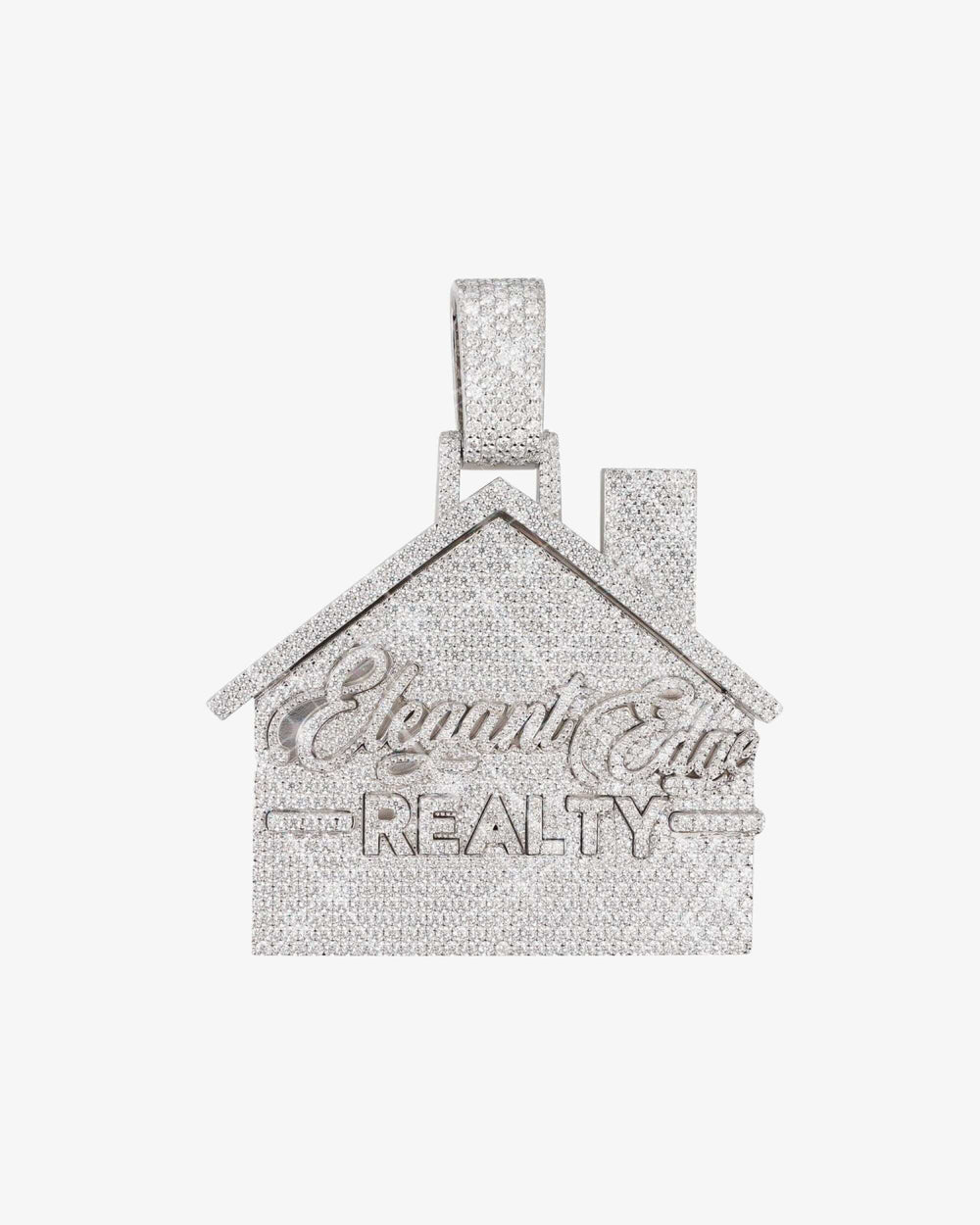 star house custom moissanite logo pendant 14k gold icecartel main