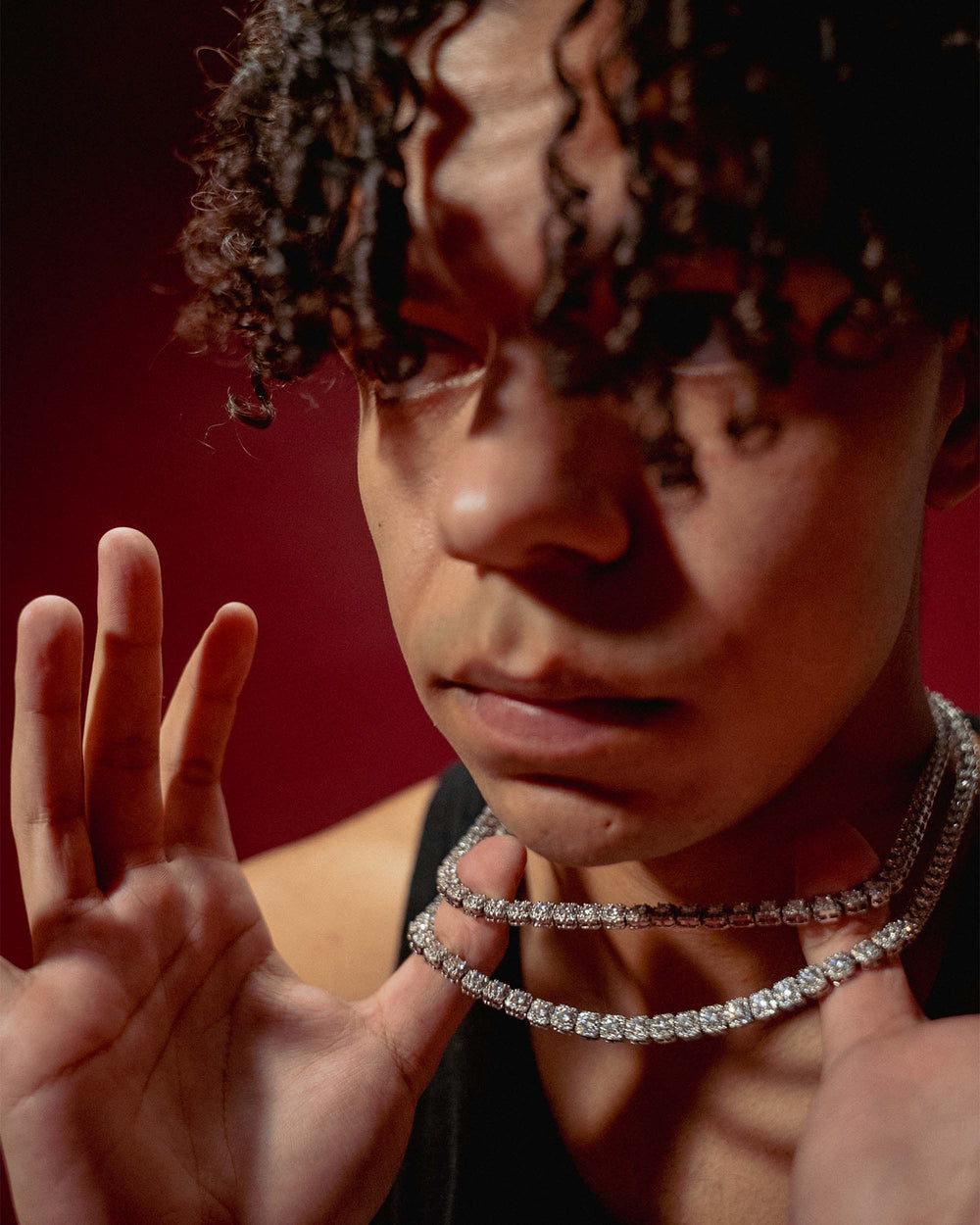 tennis model ice cartel shoot lifestyle alw