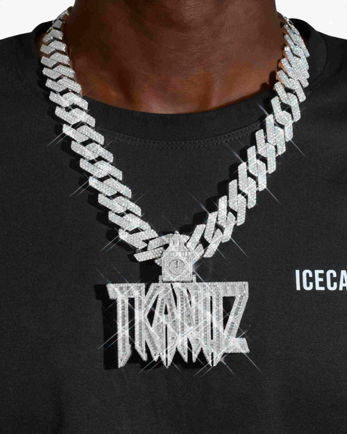tkandz custom diamond pendant 14k gold icecartel model