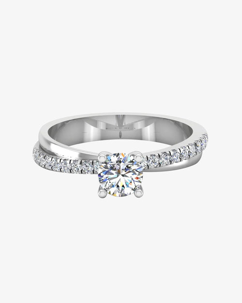twisted prong moissanite engagement ring icecartel horizontal