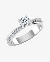twisted prong moissanite engagement ring icecartel main