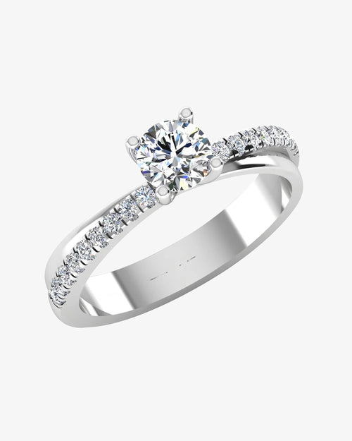 twisted prong moissanite engagement ring icecartel main