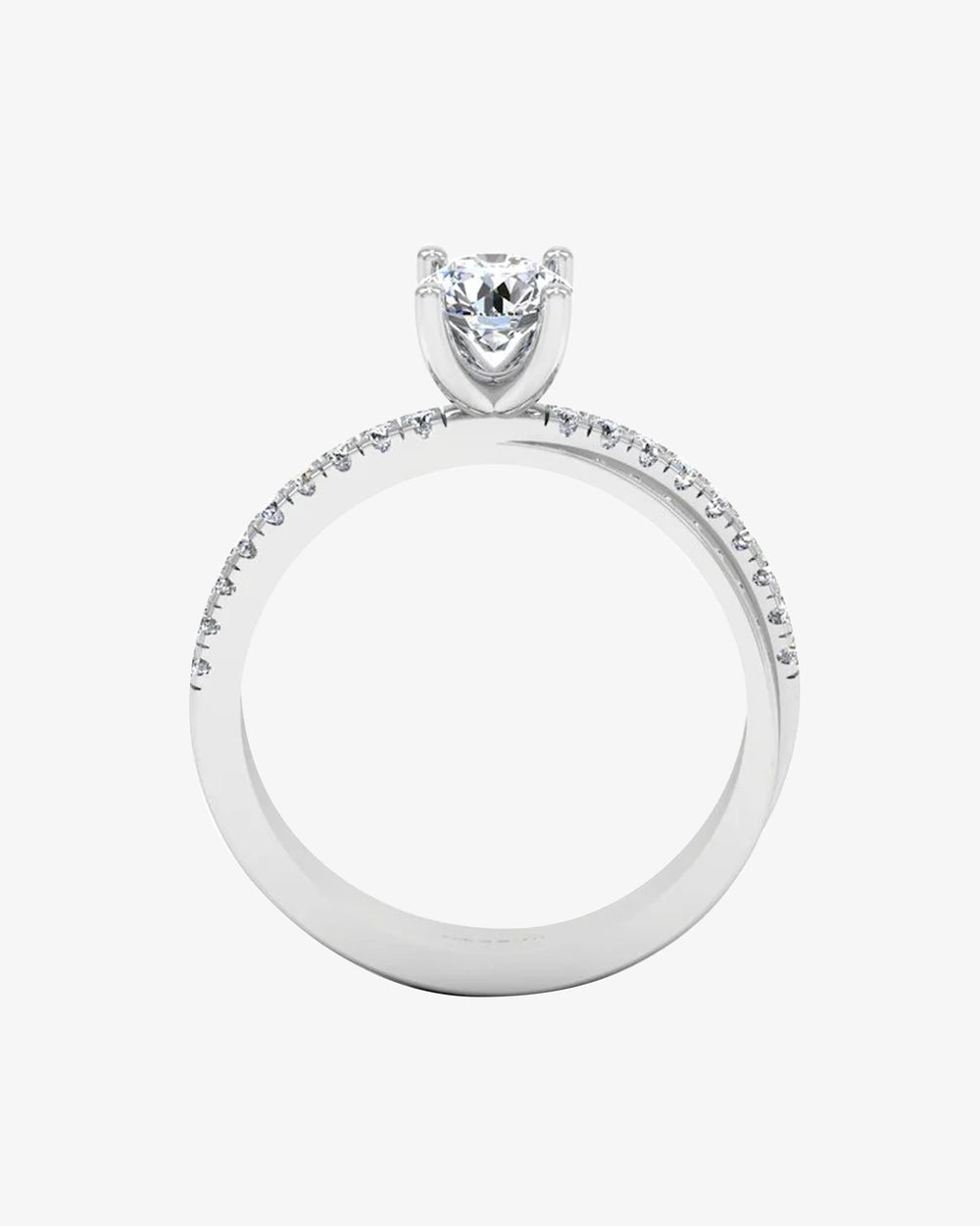 twisted prong moissanite engagement ring icecartel o