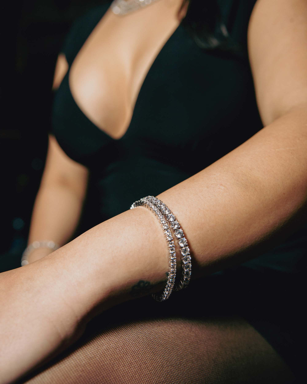 Moissanite Tennis Bracelet 14K Gold (ALL SIZES)