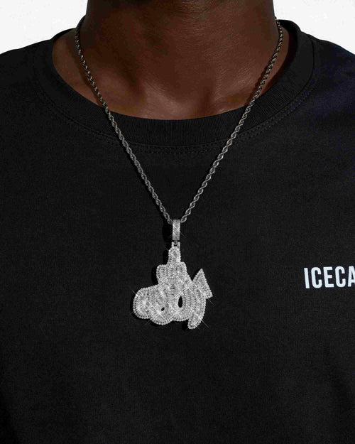 vvs allah pendant 14k gold icecartel white main model