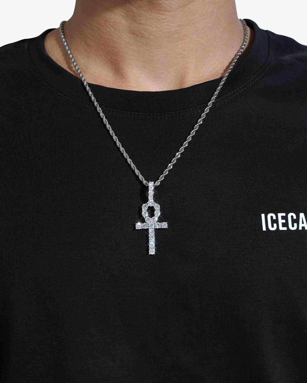 vvs ankh pendant 14k gold icecartel kd