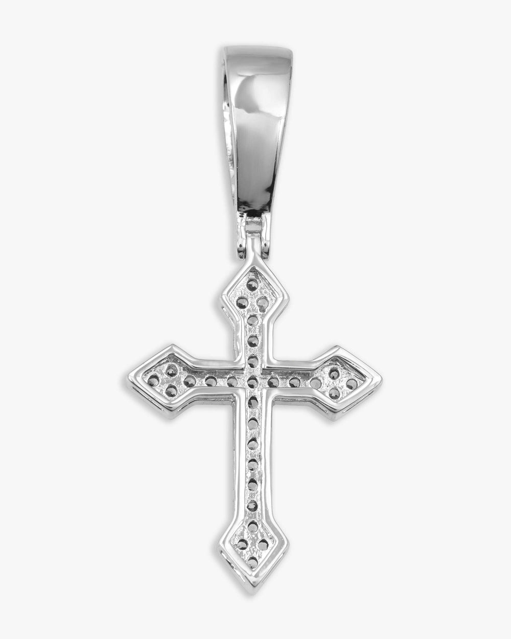 VVS Celtic Cross Pendant 14K Gold