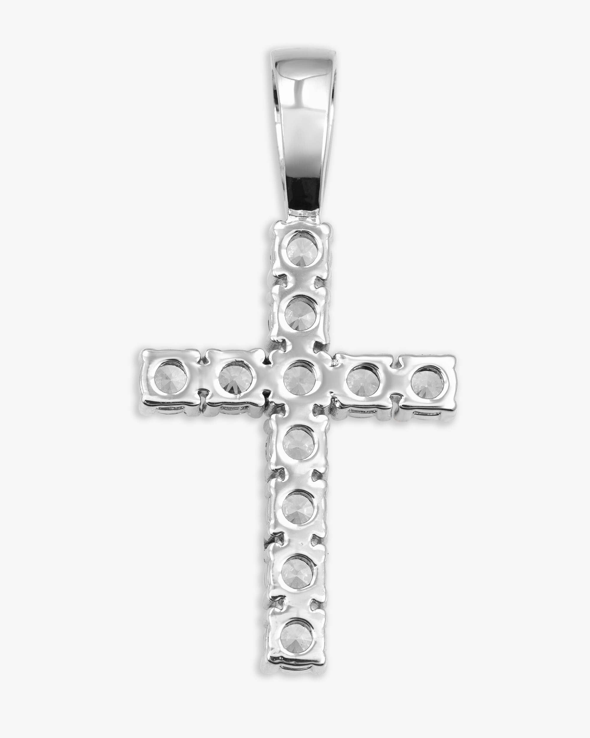 VVS Cross Pendant 14K Gold - IceCartel™
