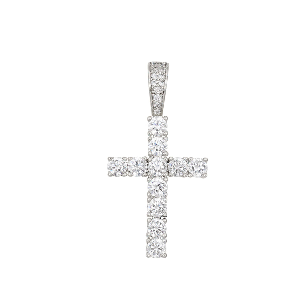 vvs cross pendant 14k gold icecartel11