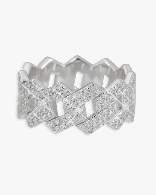 vvs cuban link ring 14k gold icecartel main