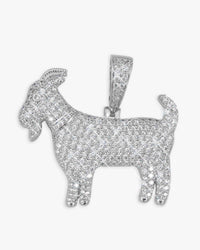 vvs goat pendant 14k gold icecartel main front