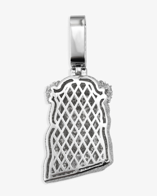vvs jesus pendant 14k gold icecartel back