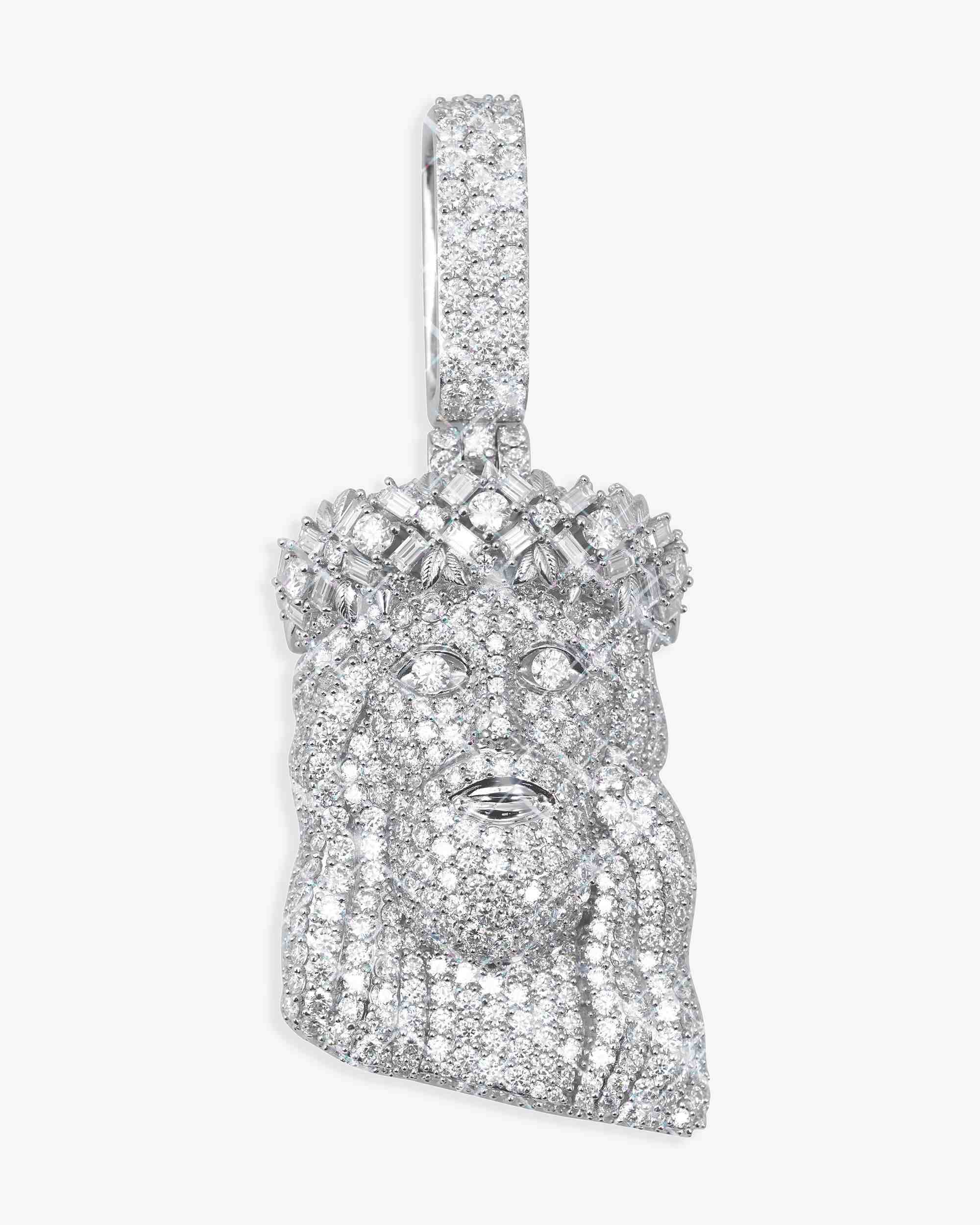 Moissanite Jesus Piece Pendant - IceCartel™