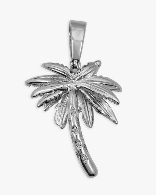 vvs palm tree pendant 14k gold icecartel other
