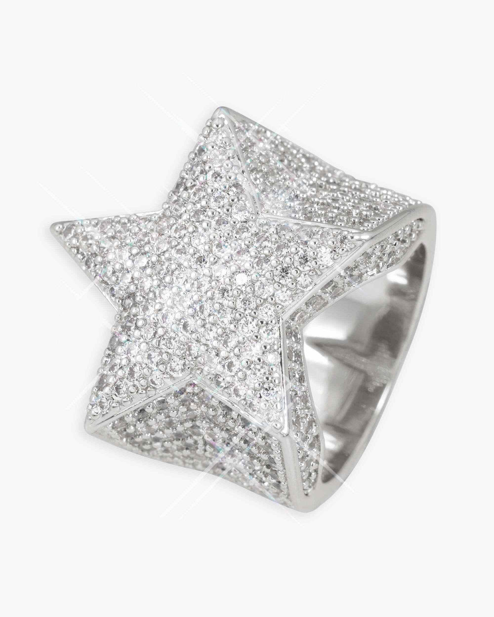 vvs star ring 14k gold icecartel side