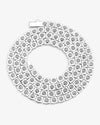 VVS Tennis Chain 14K Gold (ALL SIZES) - White Gold 5MM