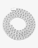 VVS Tennis Chain 14K Gold (ALL SIZES) - White Gold 5MM