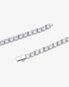 VVS Tennis Chain 14K Gold (ALL SIZES) - White Gold 5MM