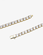 VVS Tennis Chain 14K Gold (ALL SIZES) - Yellow Gold 5MM