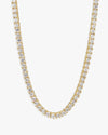 VVS Tennis Chain 14K Gold (ALL SIZES) - Yellow Gold 3MM