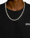 5MM Tennis Chain and Bracelet Bundle 14K Gold - Yellow Gold