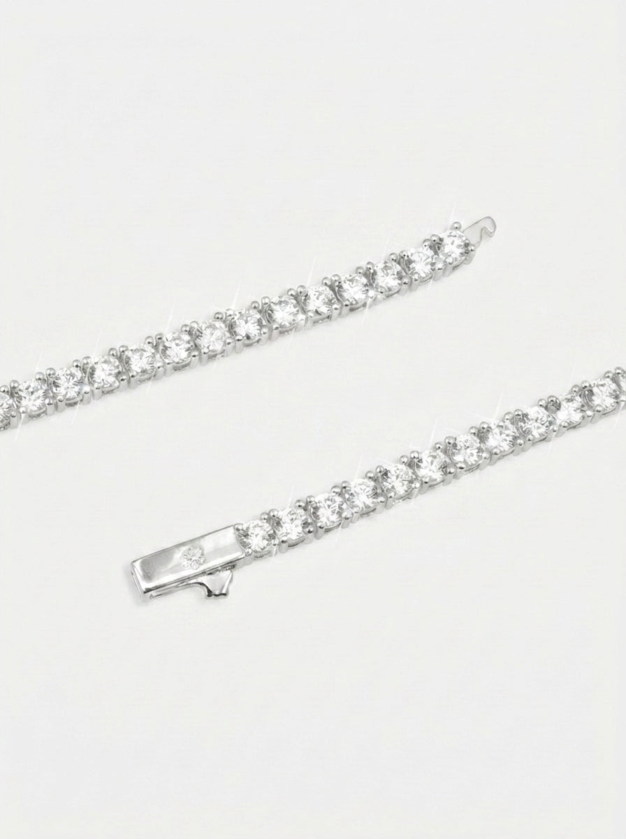 vvs tennis chain all sizes icecartel px white clasp newest shiny