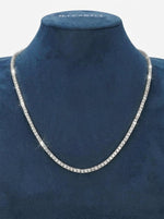 VVS Tennis Chain 14K Gold (ALL SIZES) - White Gold 3MM