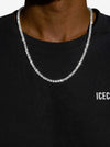 VVS Tennis Chain 14K Gold (ALL SIZES) - White Gold 3MM